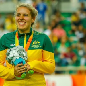 North Queensland's David Nicholas won Gold in the C3 3000 Individual Pursuit. Image: Supplied.